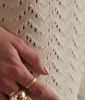 Picture of LUCY CROCHET WIDE-LEG TROUSERS